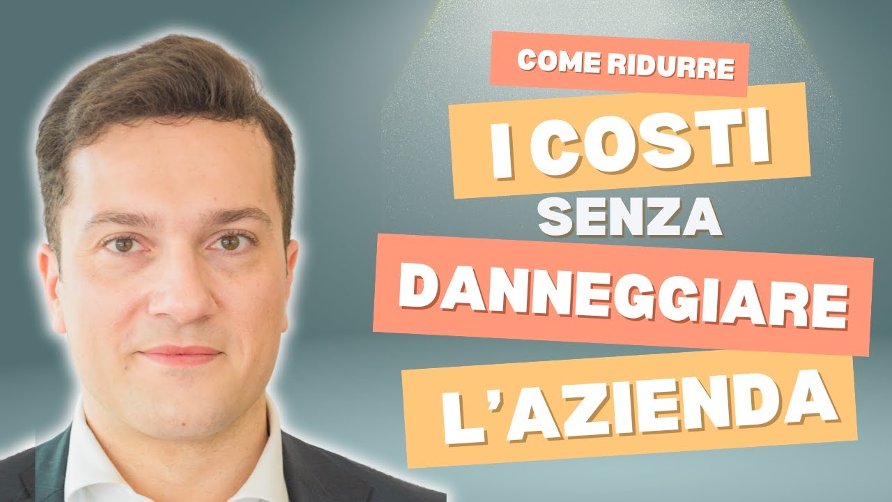 Come ridurre i costi aziendali senza danneggiare la tua impresa