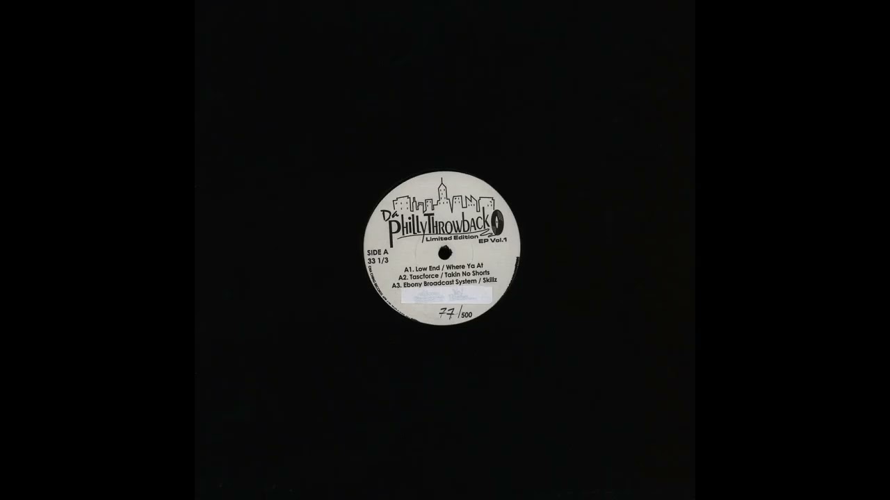 Tony D - Da Philly Throwback EP Vol.1 (2008)