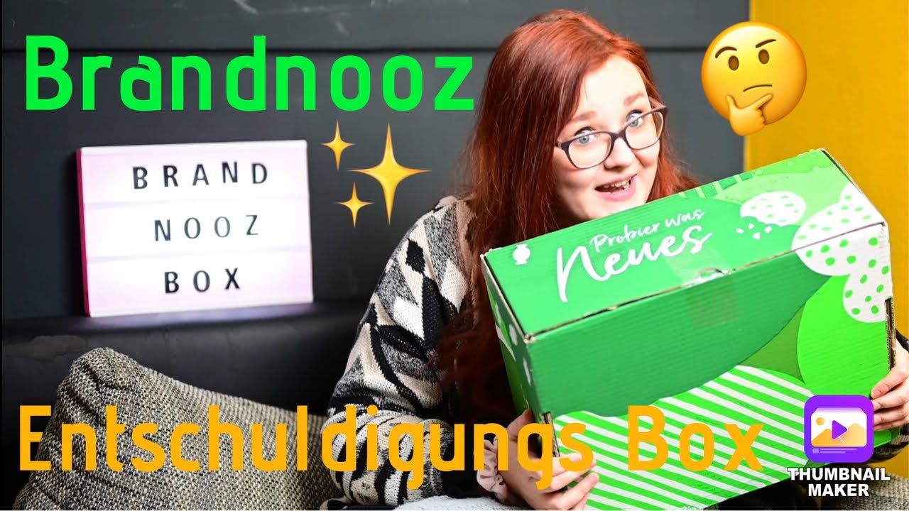 UNBOXING | Brandnooz Entschuldigungs Box || Ich habe nur den Versand bezahlt!!
