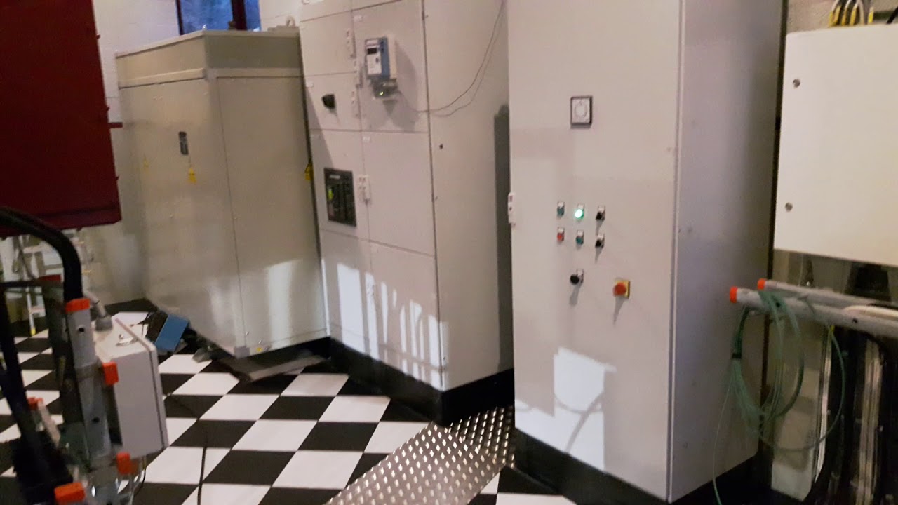 Vattenkraftbolaget i Vessigebro kraftstation.