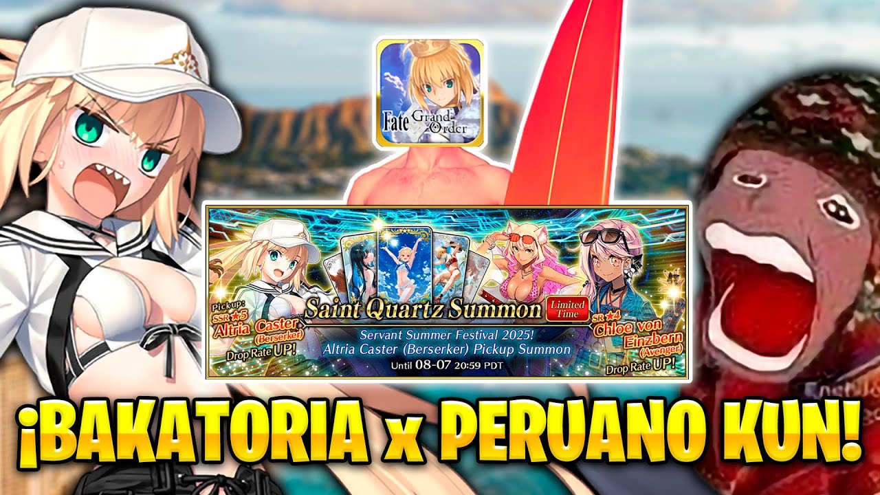 🔥¡NO ESTABA PREPARADO PARA ESTO!🔥¡ROLLS POR CASTORIA SUMMER en FATE GRAND ORDER!