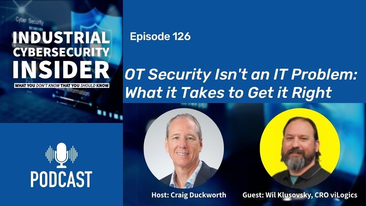 OT Security Isn't an IT Problem: What it Takes to Get it Right #industrialcybersecurity #otsecurity