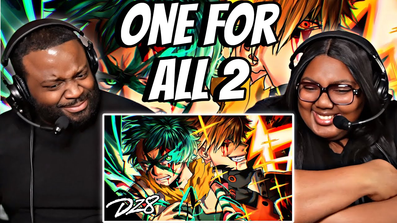 DEKU & BAKUGO RAP SONG | ONE FOR ALL 2 | DizzyEight x Errol Allen  REACTION 🧑🏾‍💻‼️