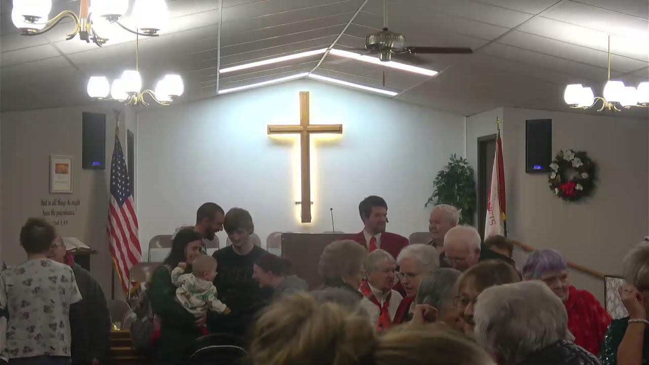 2025 Deckerville Community Choir with Candle light Service. Port Sanilac Baptist Church
