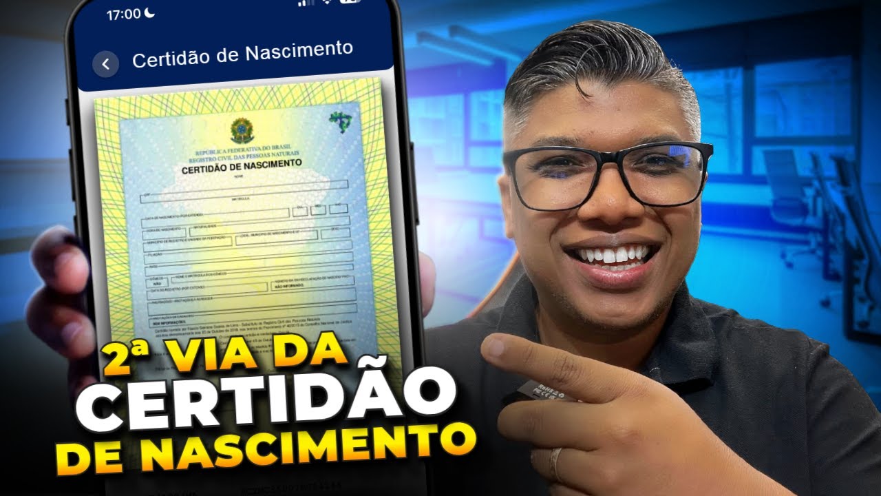 COMO TIRAR A 2ª VIA DA CERTIDÃO DE NASCIMENTO ONLINE – PASSO A PASSO!