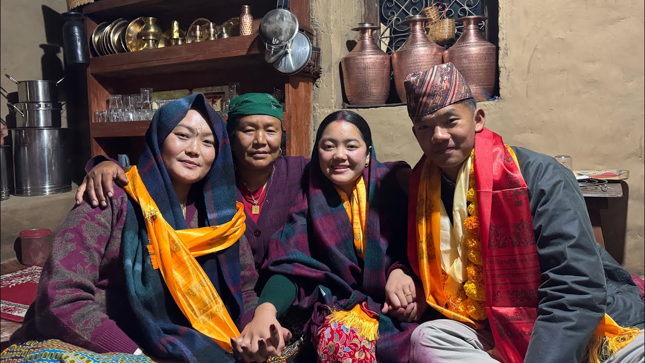 मेरो भाईको रक्सी पुम खुवाको बेला अब बिहे पछि#villagelife #culture 