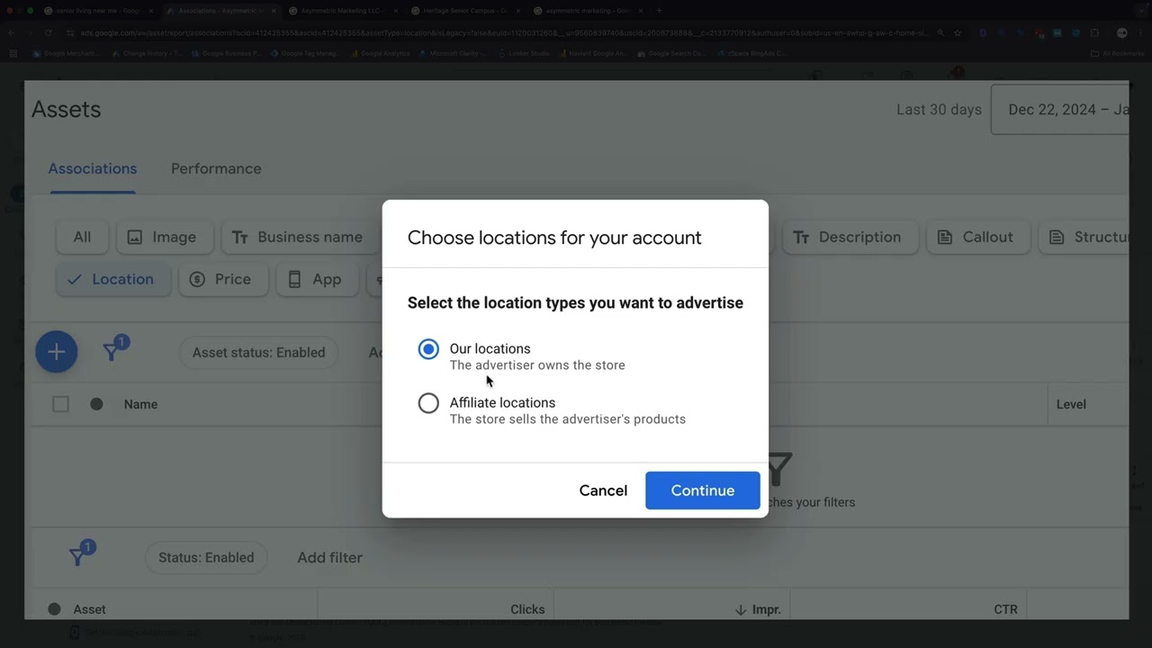 How to Run Local Google Ads in Google Maps using Location Assets (Multiple GBP Locations)