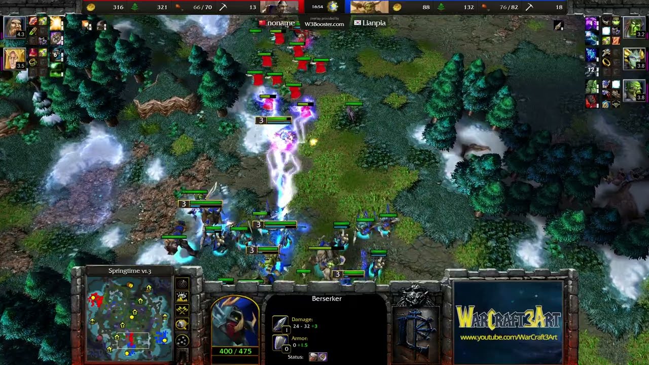 Lyn(ORC) vs Fortitude(HU) - Warcraft 3: Classic - RN8811