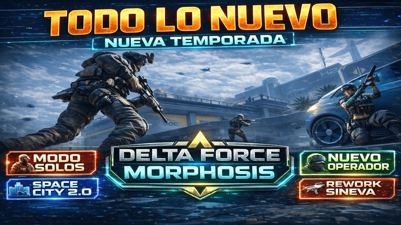 🚀 SPACE CITY 2.0 y MODO SOLOS ya están AQUÍ ✅ NUEVA TEMPORADA Delta Force 💎 Todo lo Nuevo!