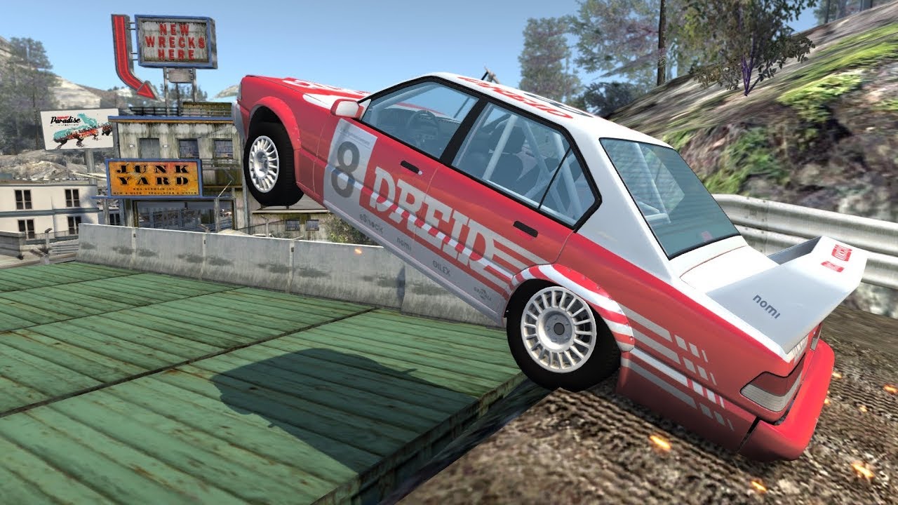 BeamNG.drive - BeamNG Paradise (Burnout Paradise in BeamNG) DEMO