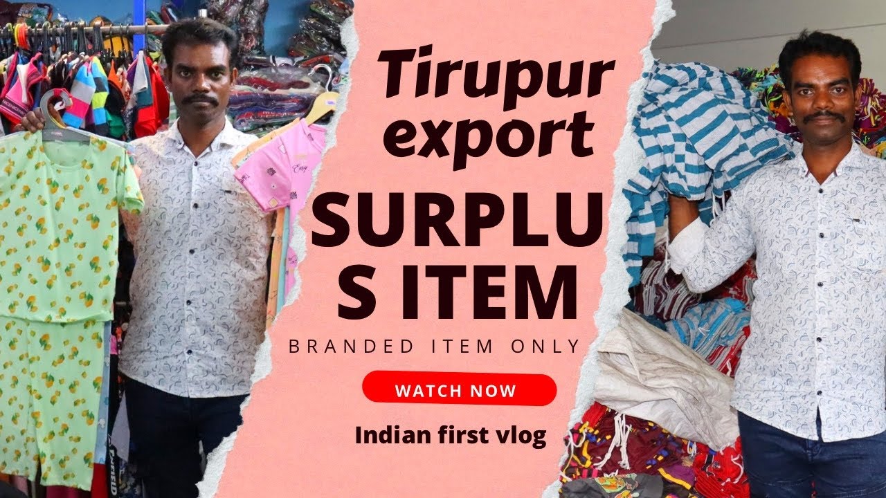 tirupur export surplus market|branded item export surplus market|branded t-shart surplus wholesale