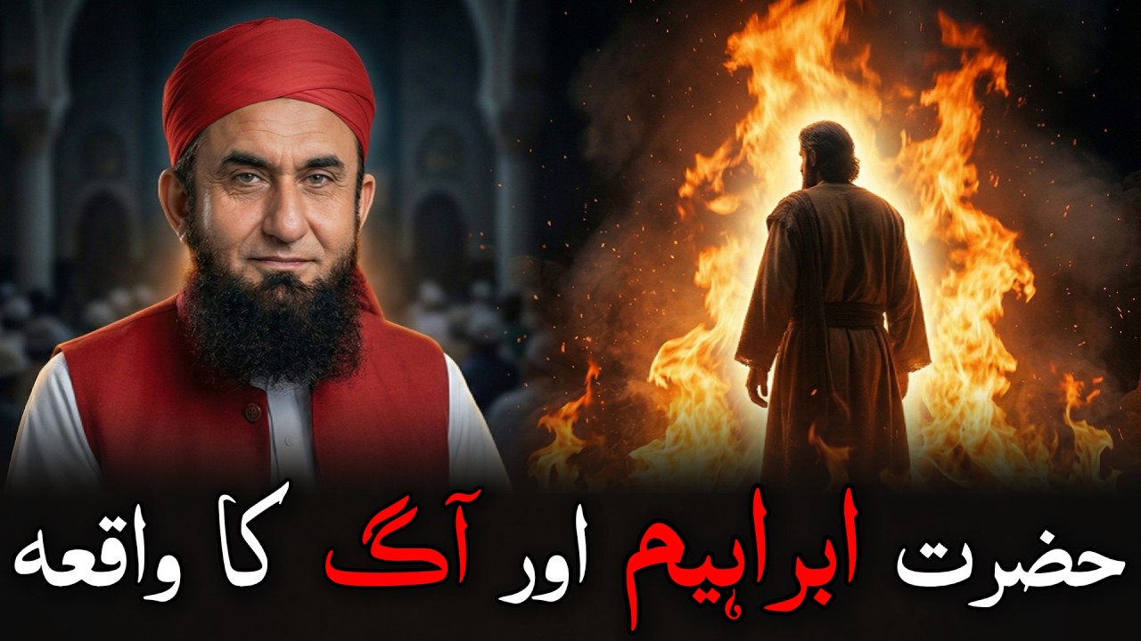 Hazrat Ibrahim (A.S) Ko Aag Main Q Dala Gaya - Informative Bayan - Molana Tariq Jameel - Muslims