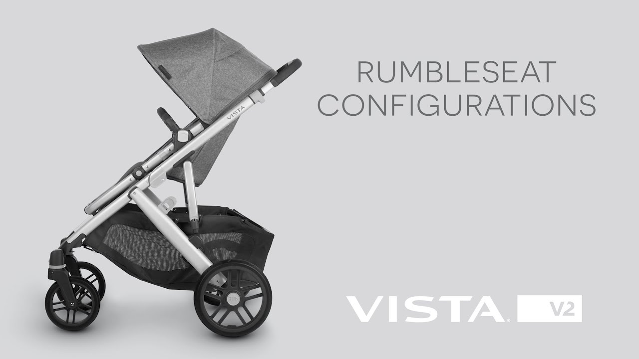 UPPAbaby Vista V2 - RumbleSeat V2 Configurations