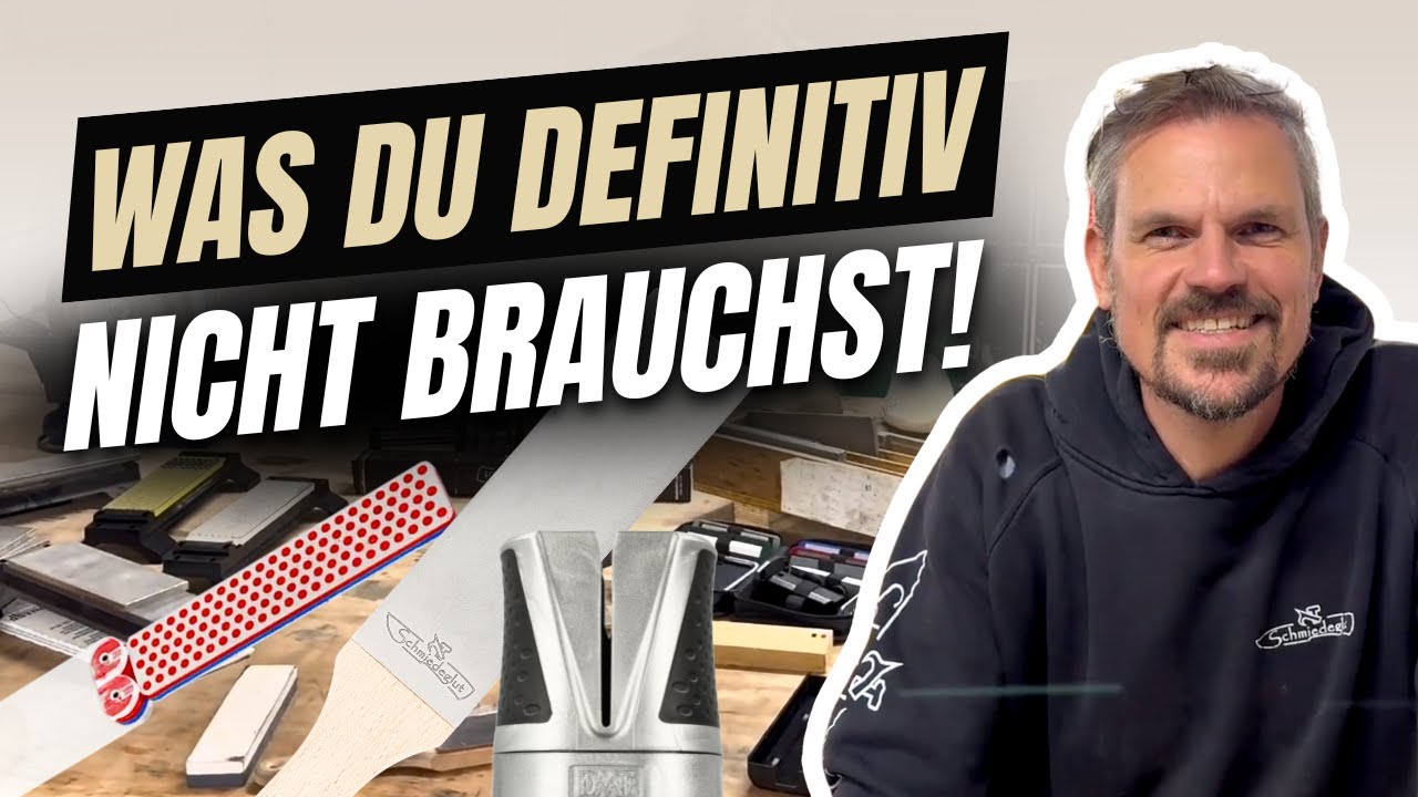 Messer richtig schleifen: Die besten Werkzeuge für zuhause (und was du nicht brauchst)