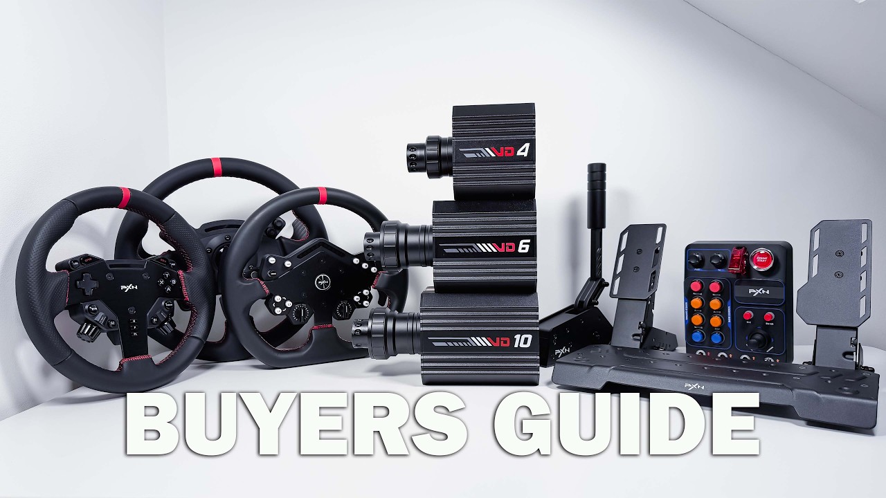 The CHEAPEST DD Racing Wheel for PC/Xbox/PS - PXN VD4/VD6/VD10 Buyers Guide