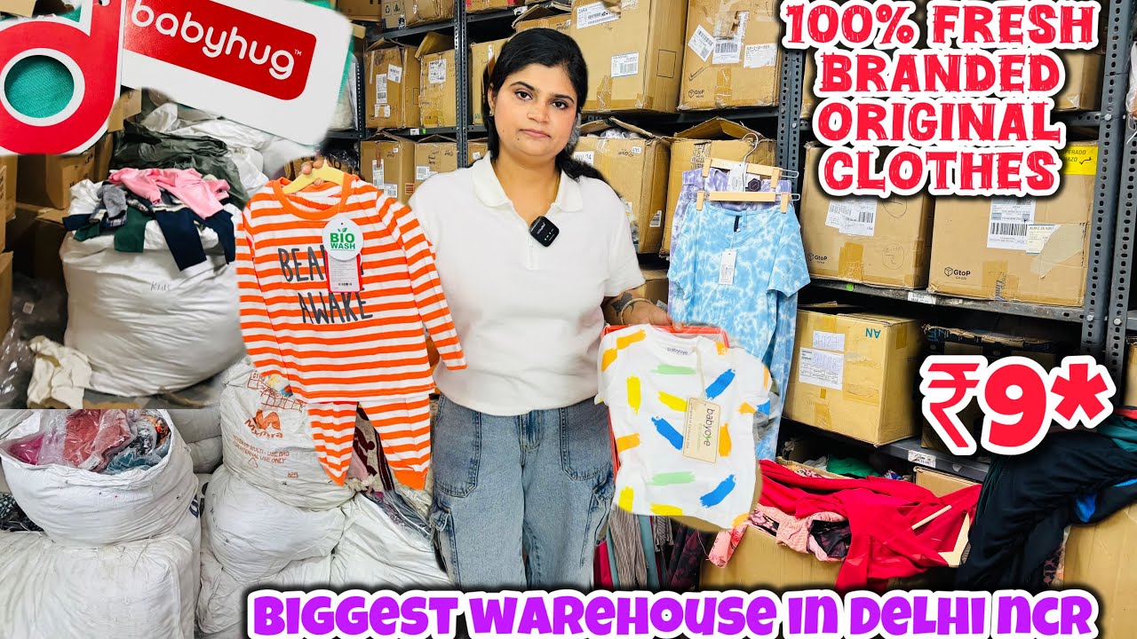 100% Fresh Branded Kids Clothes With Brand tag | Branded Surpuls Warehouse Delhi | Kids Top dress