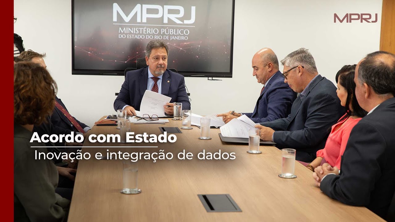 MPRJ firma acordo com Estado para inova&ccedil;&atilde;o e integra&ccedil;&atilde;o de dados