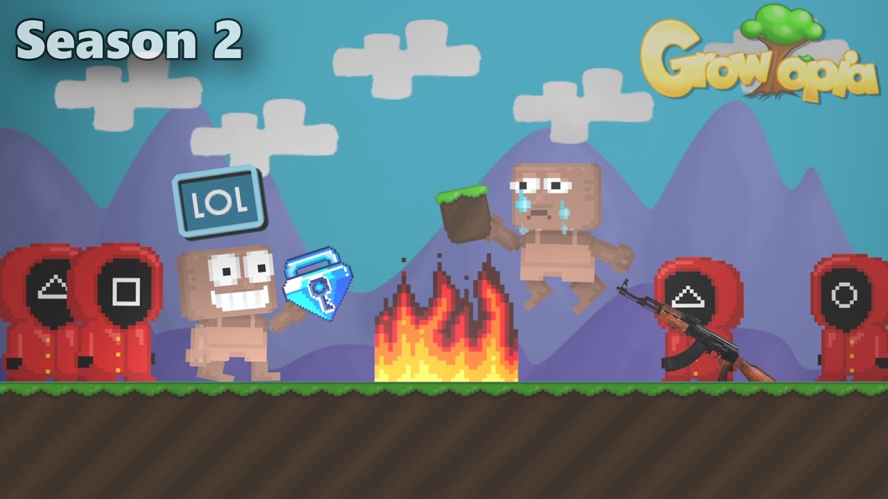 Squid Game Season 2 In Growtopia!! (With 15DL Prize)
