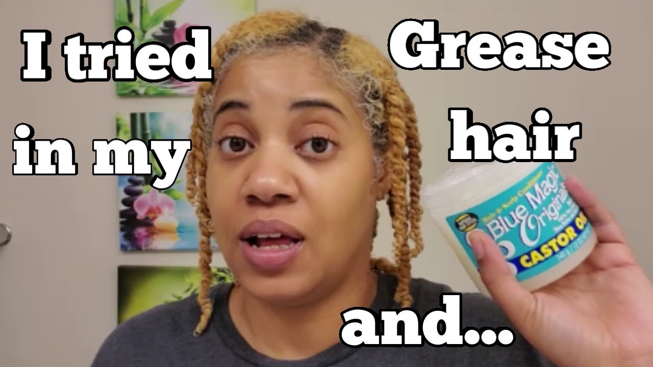 I Tried BLUE MAGIC GREASE on my Natural Curly Hair and.....
