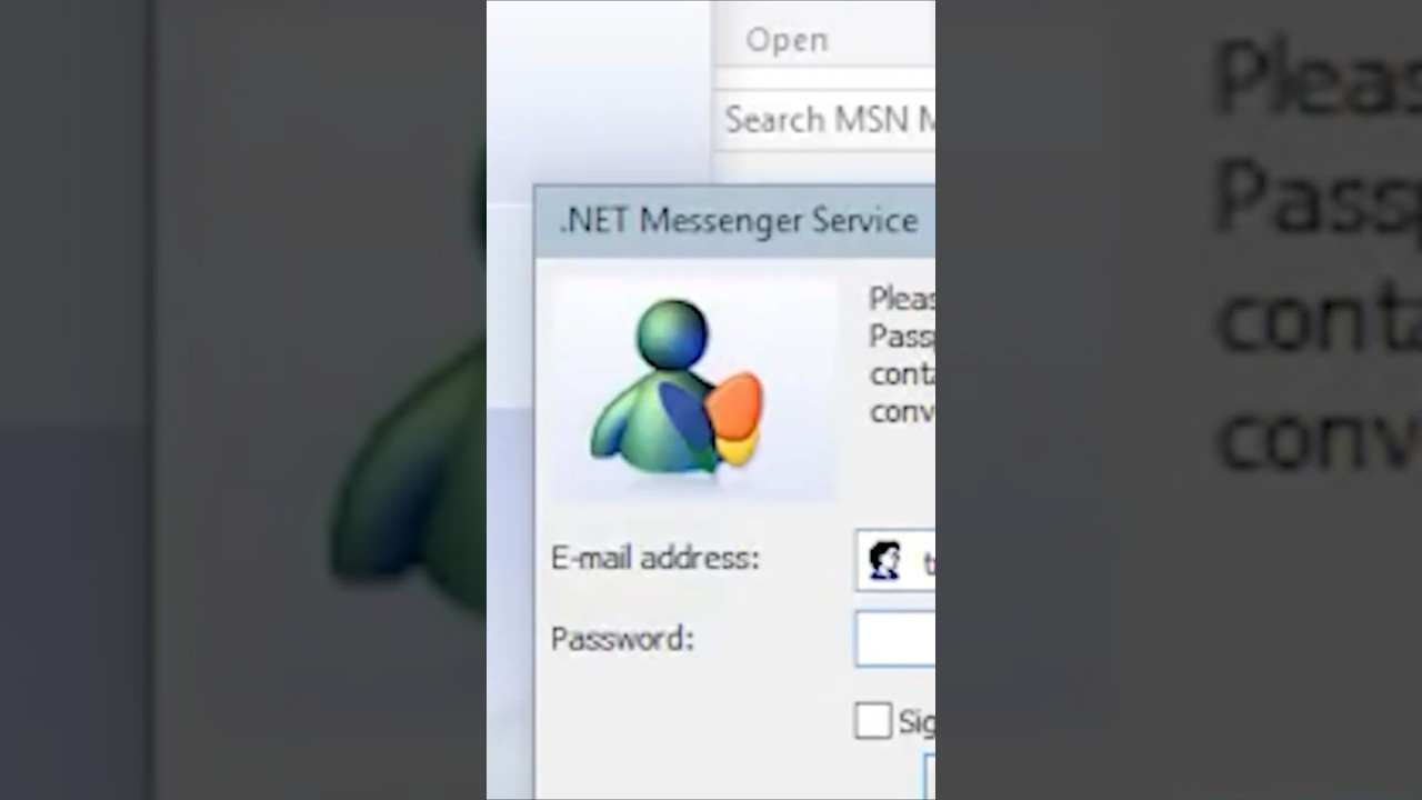 Я оставил своих друзей в MSN Messenger :(