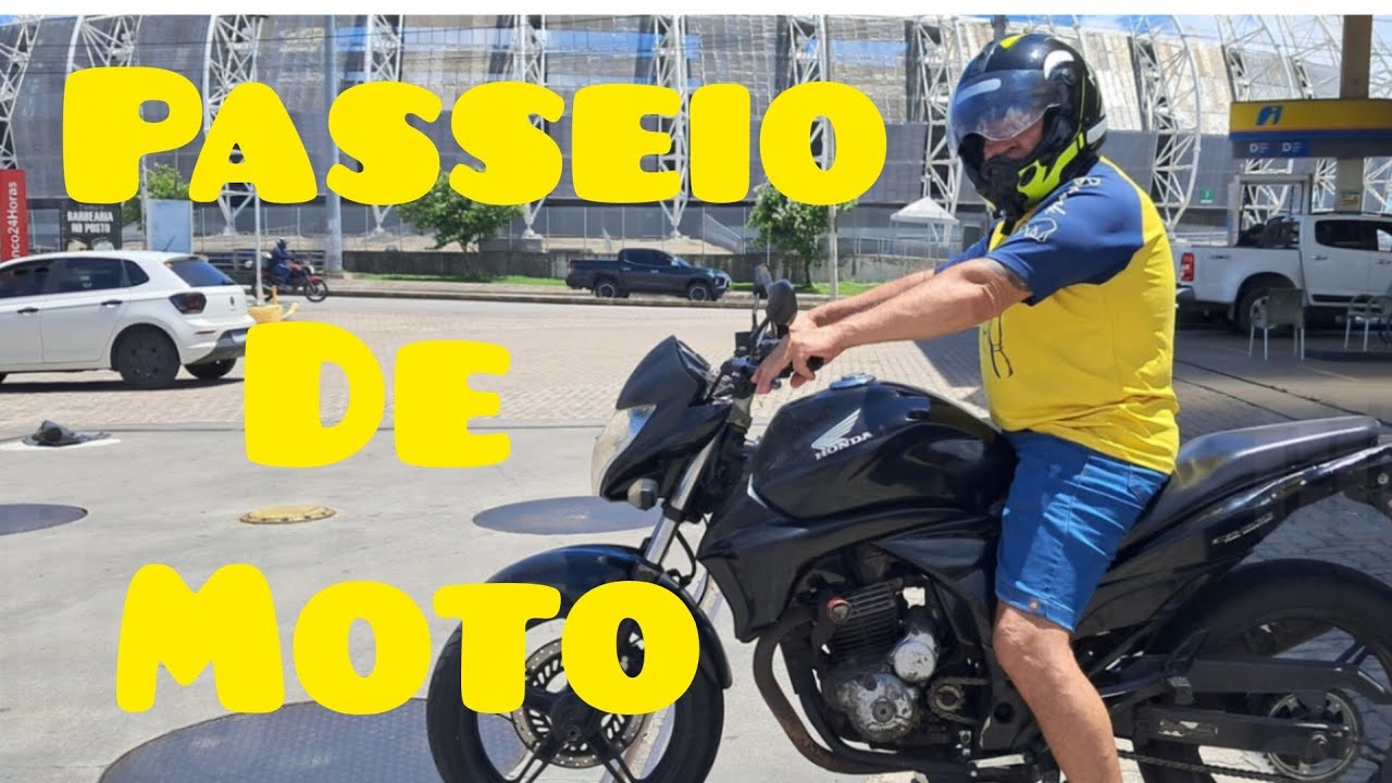 Hoje Viemos Fazer Um Belo Passeio De Moto