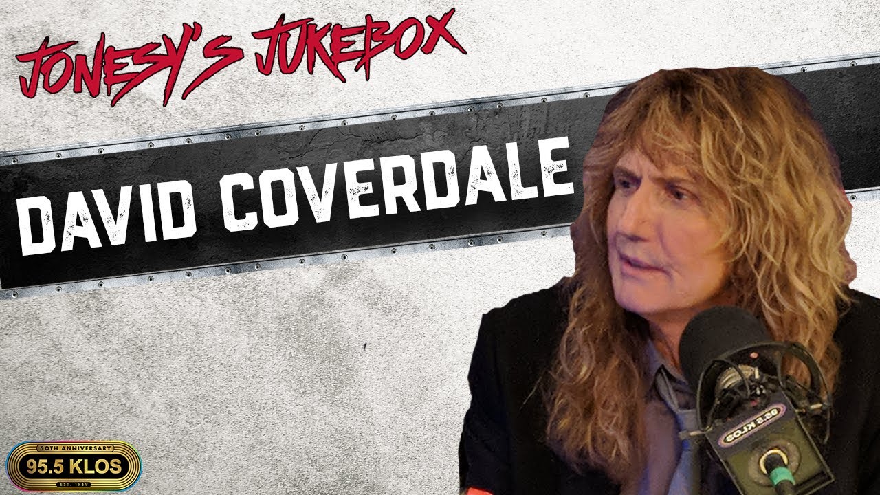 David Coverdale Talks New Music, 'Shut Up and Kiss Me' | Jonesy's Jukebox