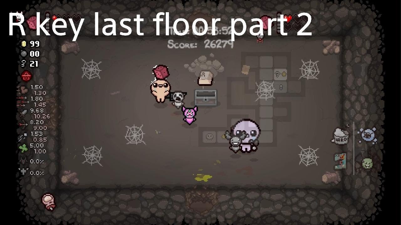 R key last floor