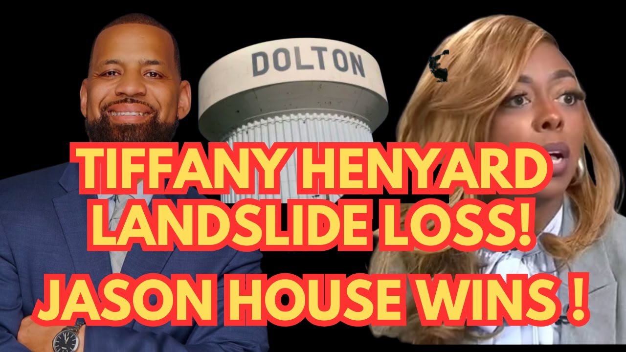 THE SUPER MAYOR TIFFANY HENYARD HAS LOST BY A LANDSLIDE TO JASON HOUSE !!!!!