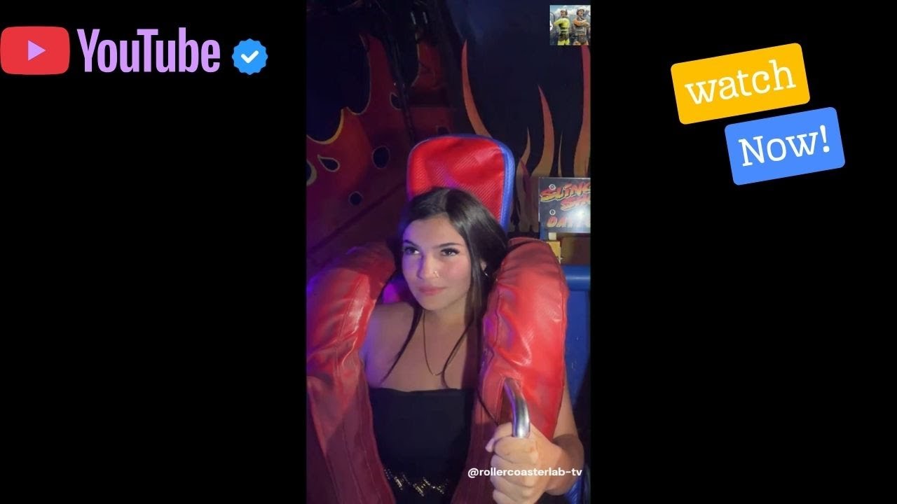 PRETTY GIRL vs. SLINGSHOT 🎢💀 #slingshot #slingshotride #compilation