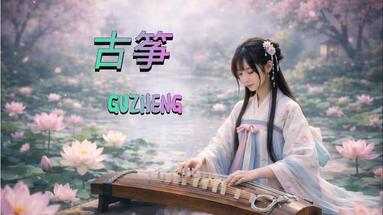 古筝、自然之声、缓慢的旋律，陪你放松、冥想、入眠。🌿 Relax | Sleep | Meditation | Oriental Instruments