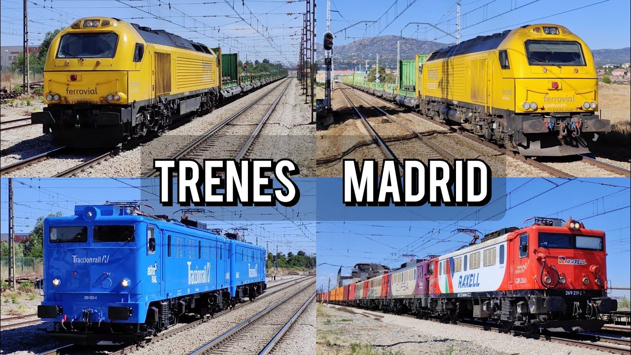 Espectáculo Ferroviario C. de Madrid : Trenes de todo tipo y Mejores Pitadas / TRAINSPOTTING 2024
