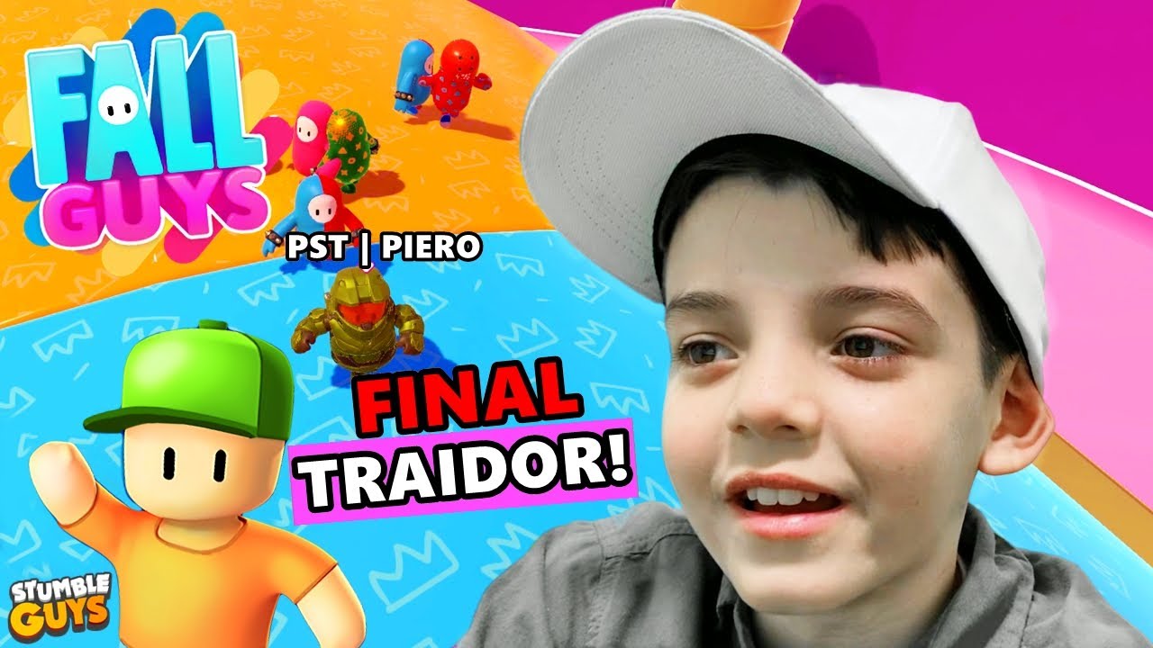 PIERO START JOGANDO FALL GUYS PELA PRIMEIRA VEZ - Piero Start Games