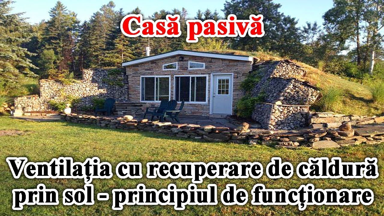 Casa pasiva – ventilatia cu recuperare de caldura prin sol – principiul de functionare