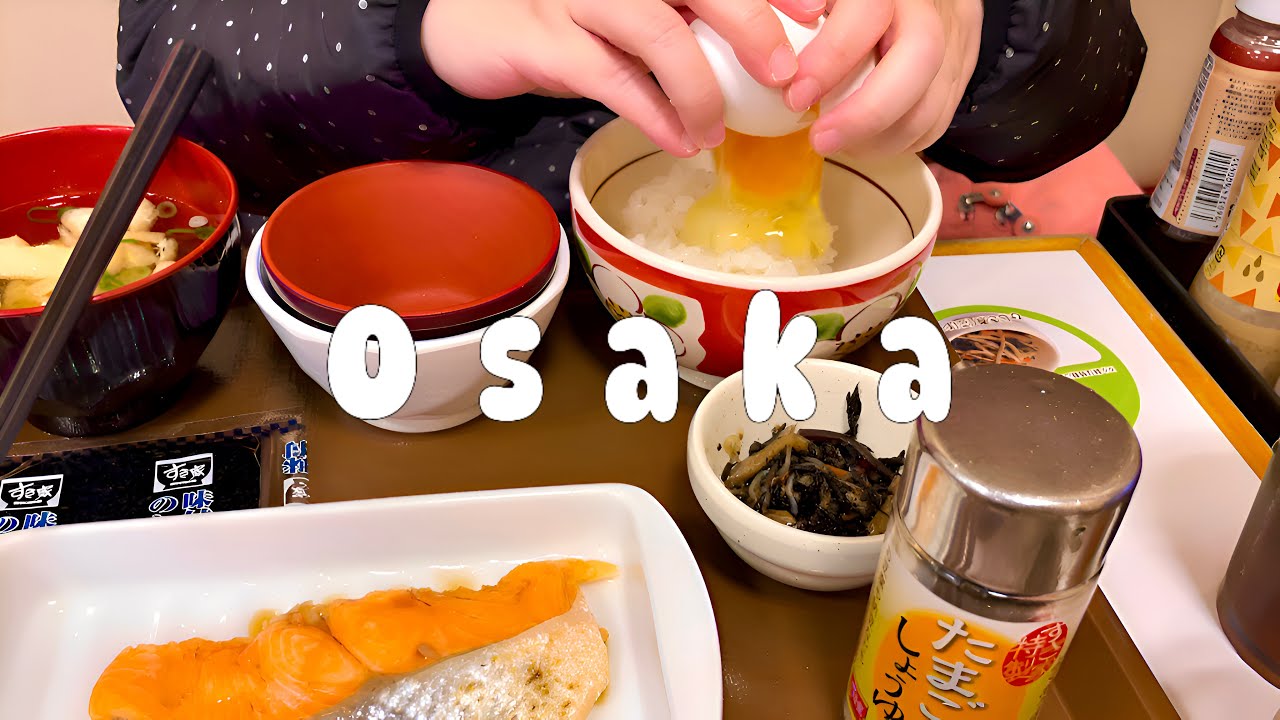 Breakfast Like a LOCAL -CHEAP Breakfast in OSAKA | JAPAN Travel Vlog
