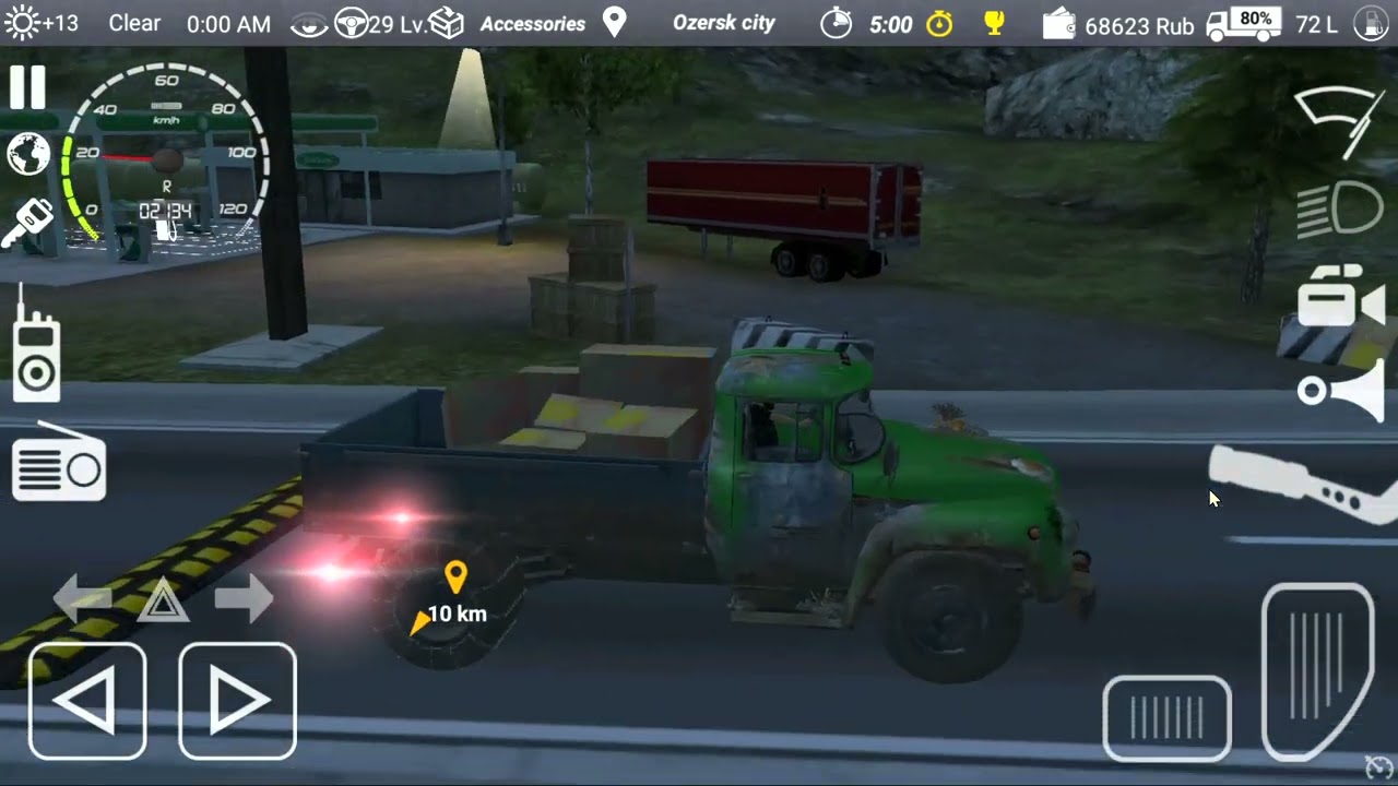 PART 25 TRUCK || EARNING LICENSE AND HIRING DRIVERS || game Russian Car driver zil 130#russiancars