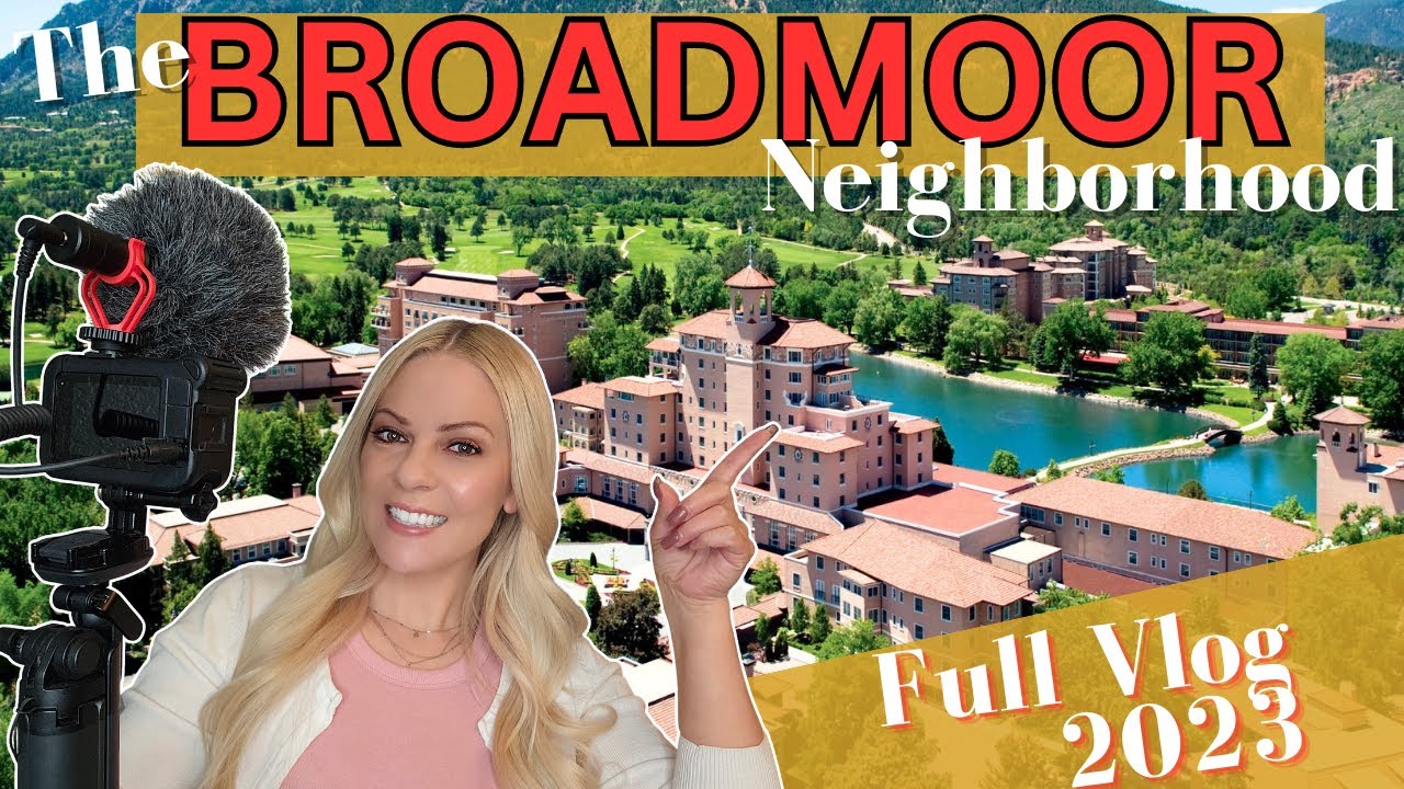 The BROADMOOR, Colorado Springs Full VLOG 2023 | Drone, B-Roll, Map Tour