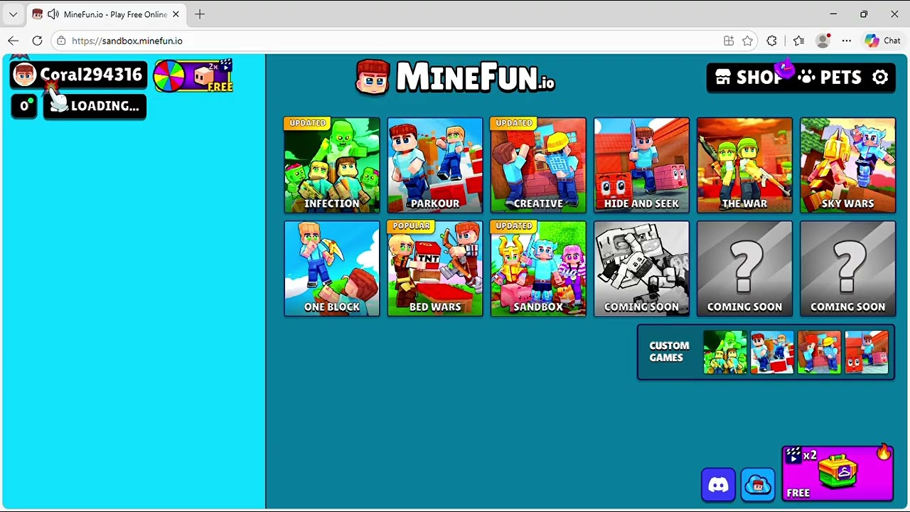 minefun.io big update coming soon 😱😱😱😱