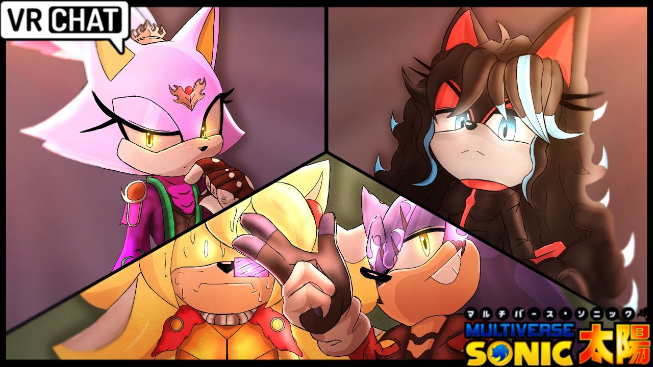 Multiverse Sonic Helps Queen AG Form An Alliance With Blaze [VRChat]
