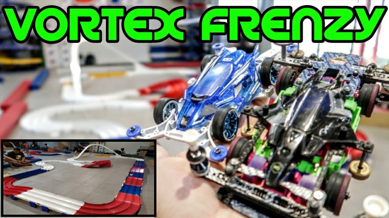 VORTEX FRENZY!【ミニ四駆】Mini 4WD Tamiya Indonesia #144