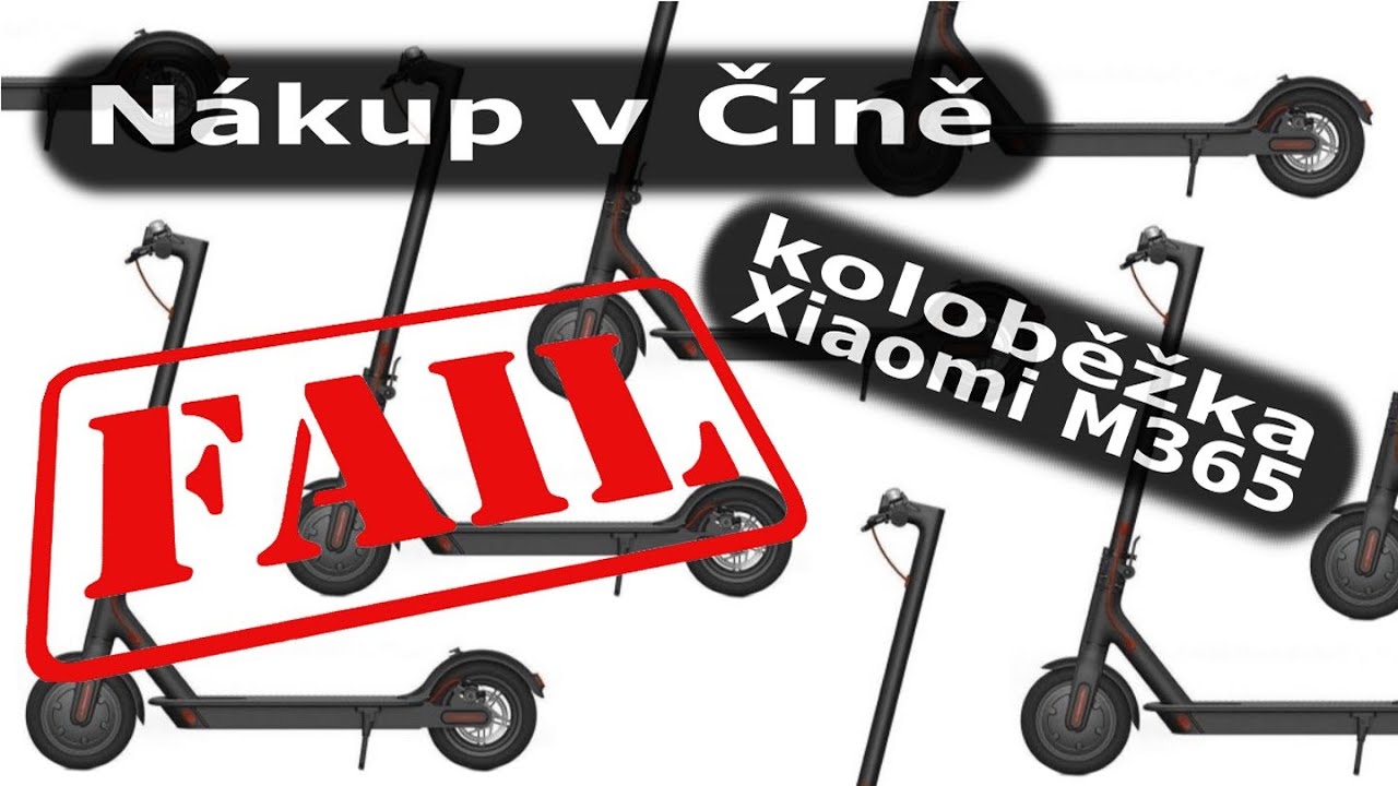 Nákup v Číně - elektrokoloběžka XIAOMI Mi Scooter 2 M365 | FAIL - reklamace na Aliexpress