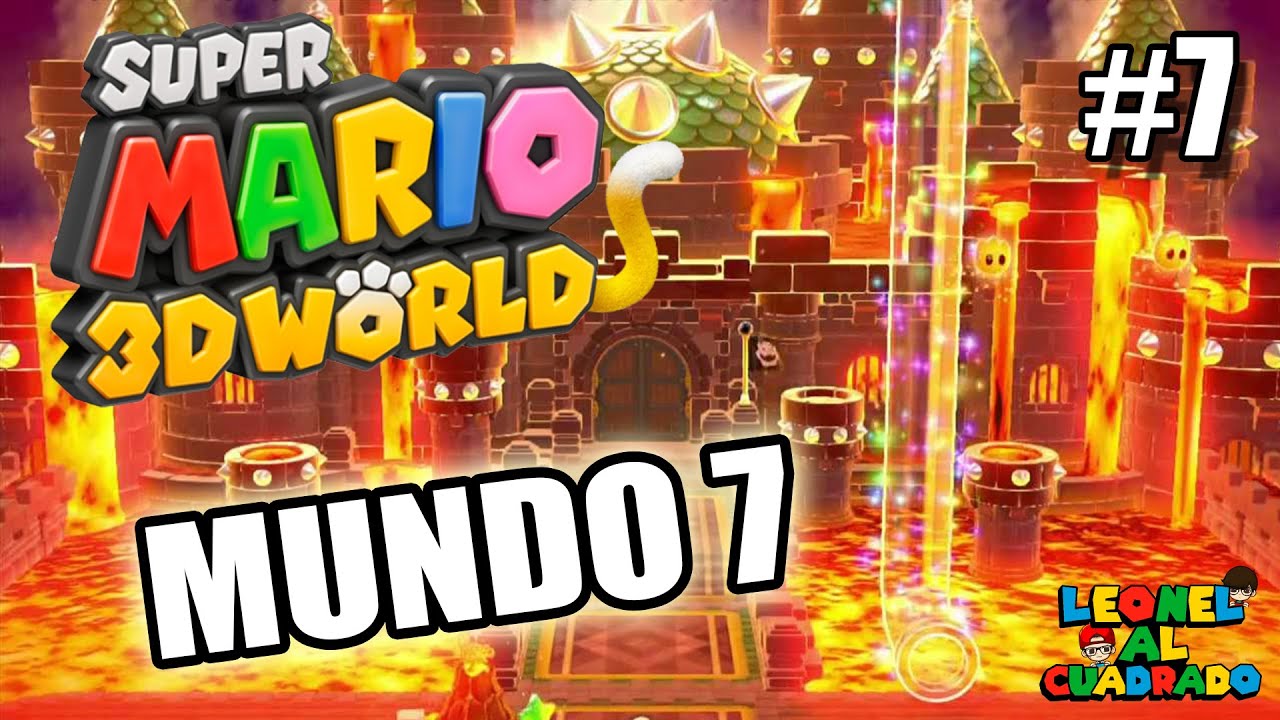 Super Mario 3D World | Mundo 7 | Nintendo Wii U | Mundo Bowser 1