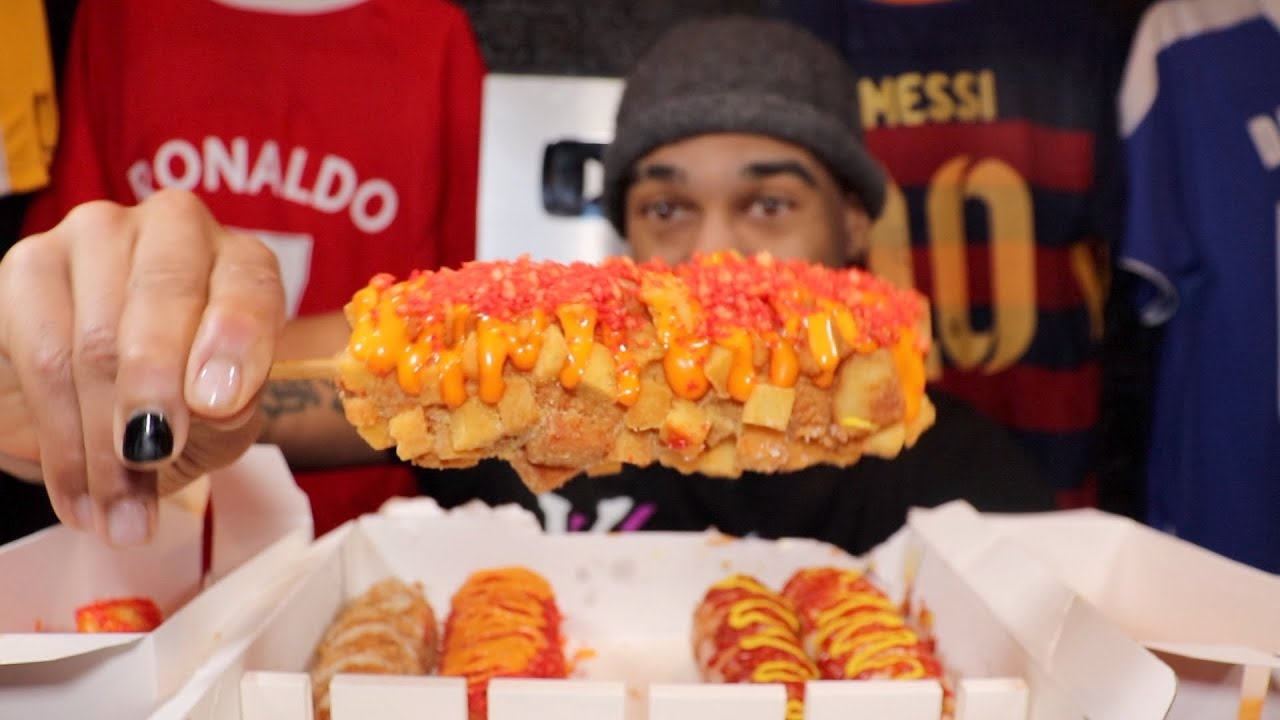 I Found a Korean Corn Dog Restaurant!