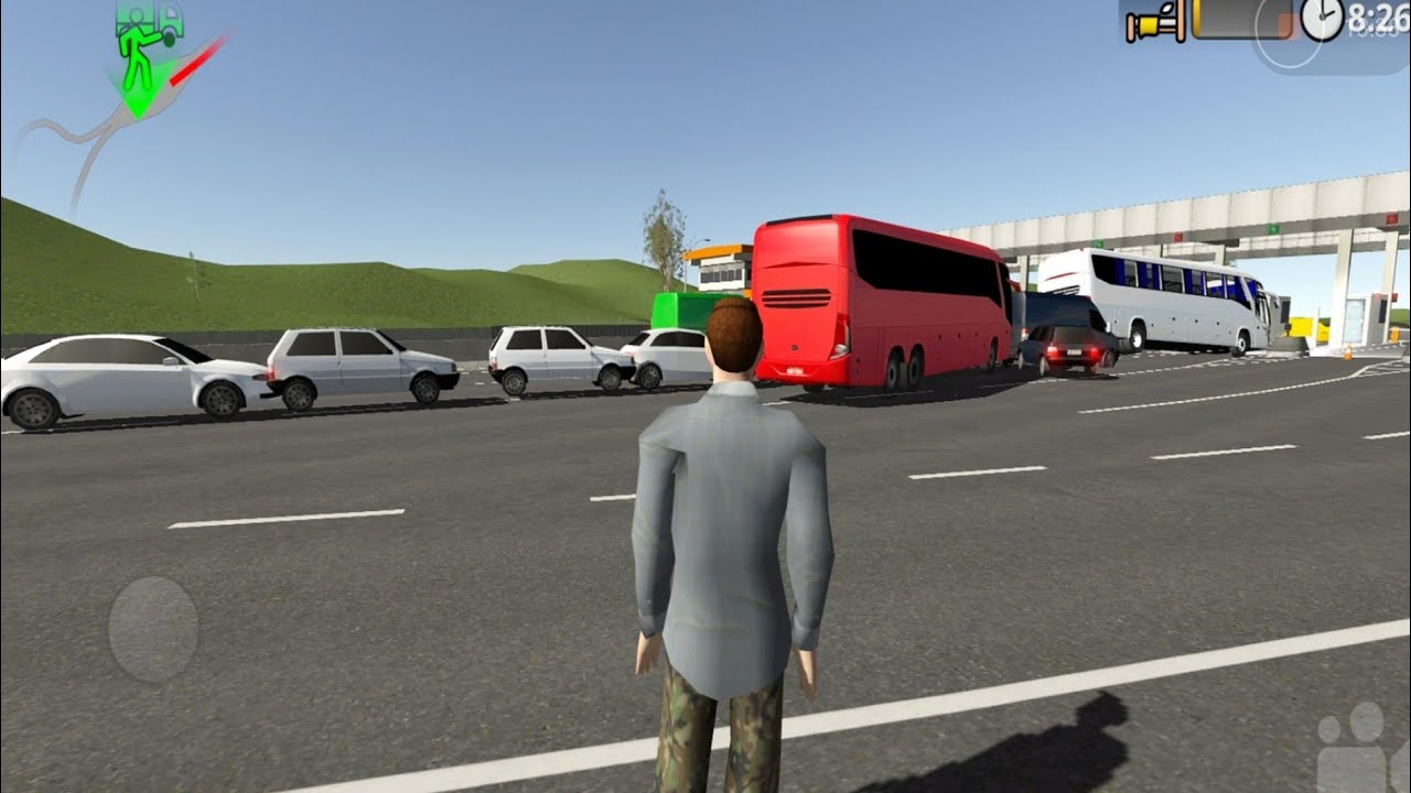 Marcopolo 1200 Passenger Transport Bus Jam At Toll Plaza | The Road Driver Android Gameplay HD