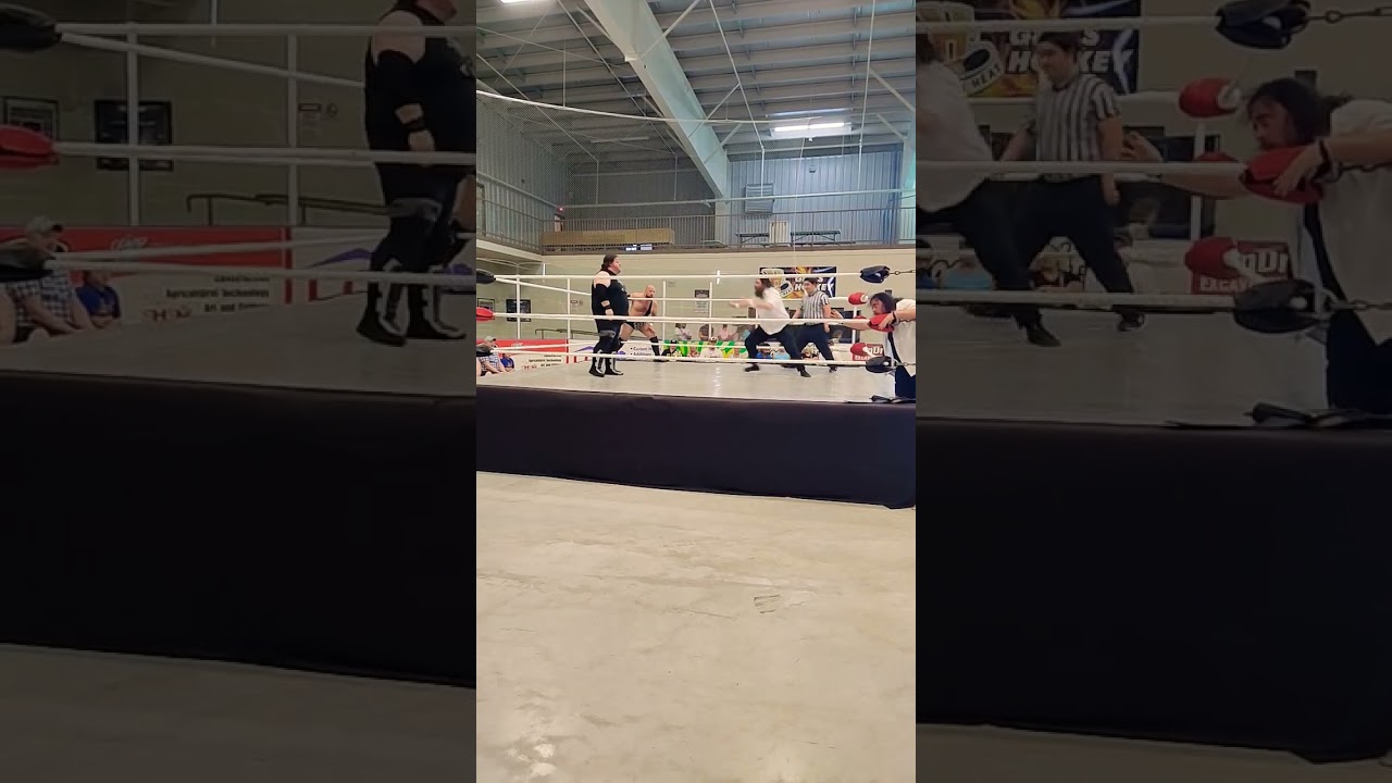 LOL #wrestling Some Local Wrestling Event. Big Wrestling Fan