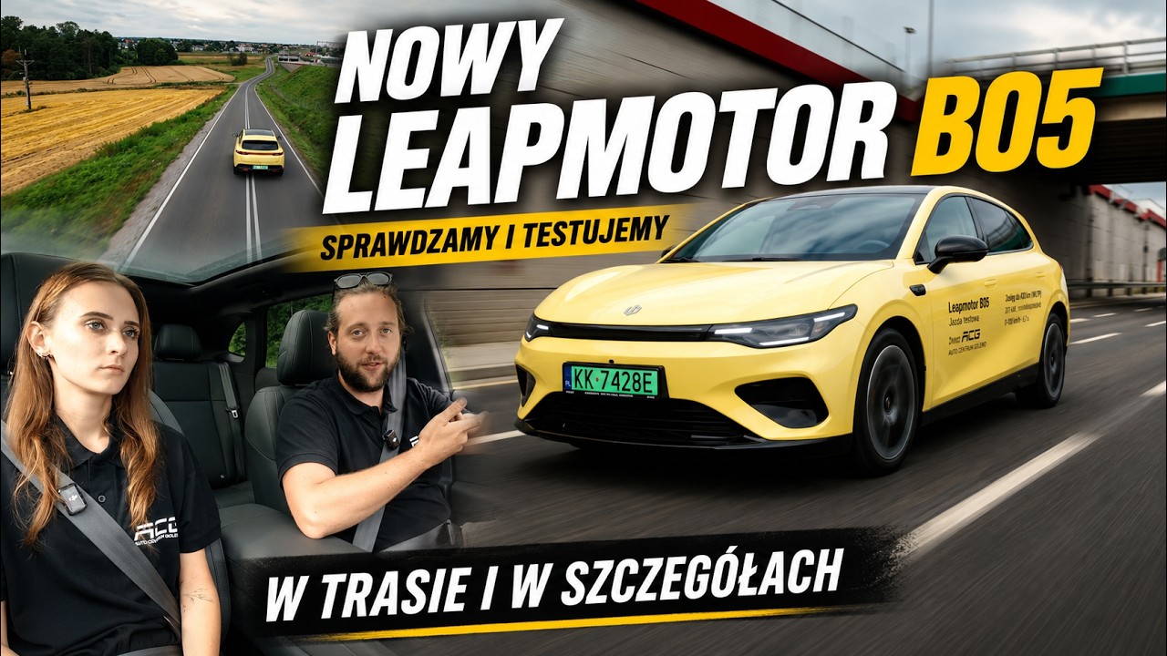 NOWY LEAPMOTOR B05 &ndash; sprawdzamy go w praktyce! Czy to będzie HIT? I GolemoTV