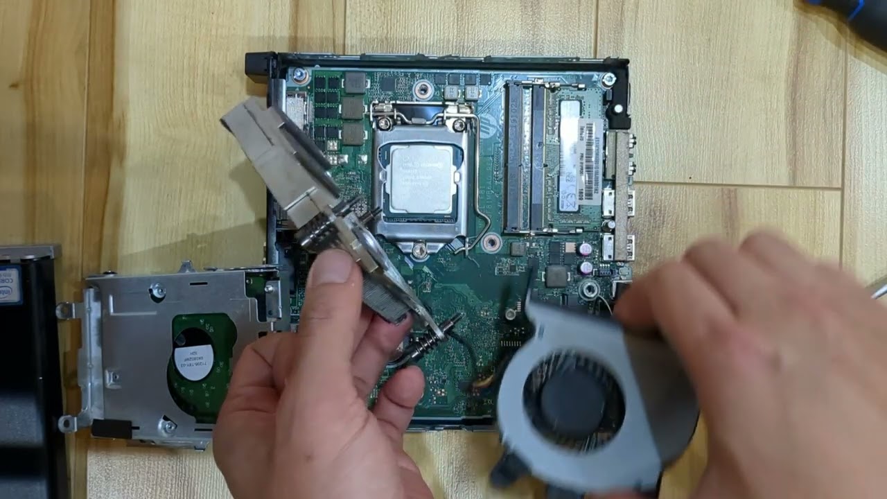 CPU access - HP ProDesk 600 G4 Mini desktop
