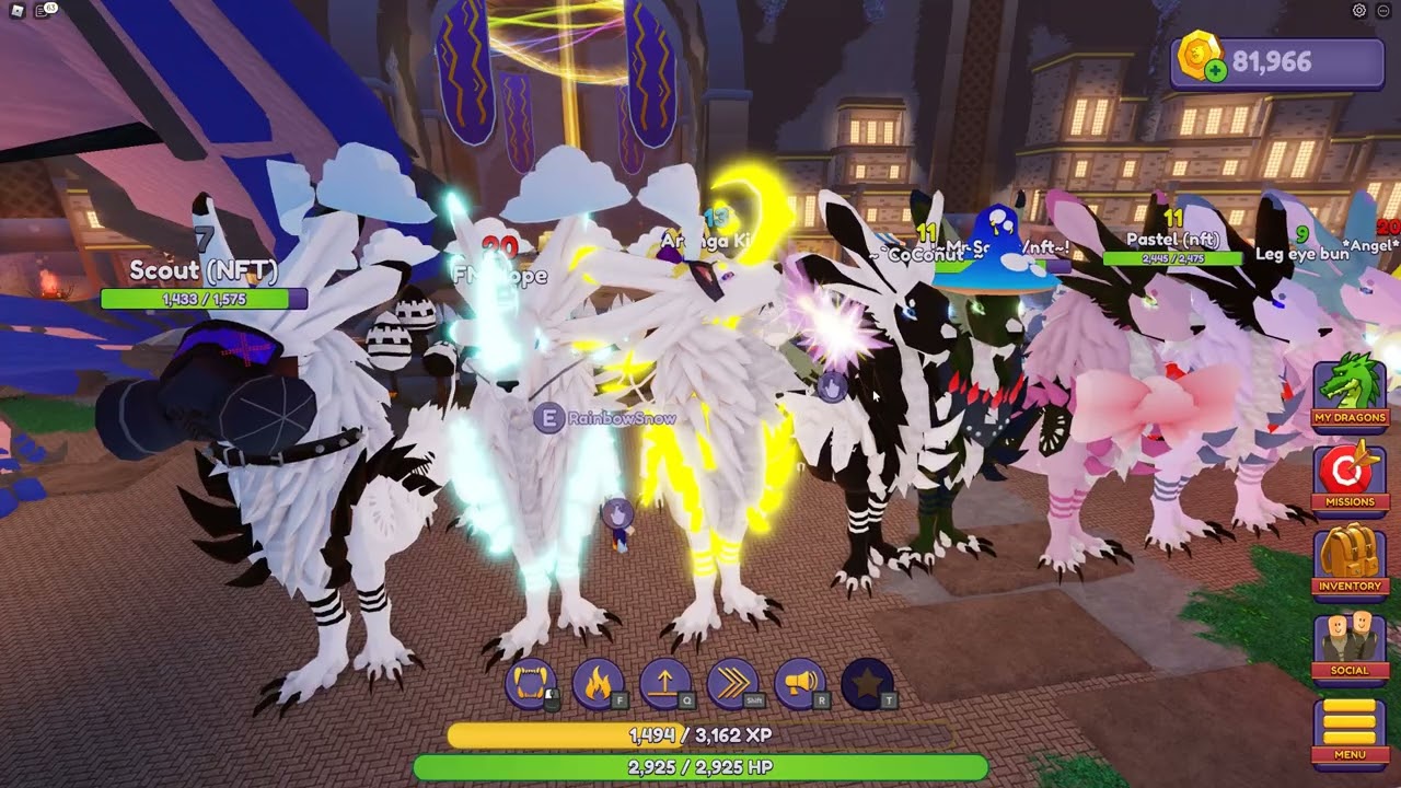 Arangas meet in Undercity as Aranga King is transformed with potions in Roblox Dragon Adventures
