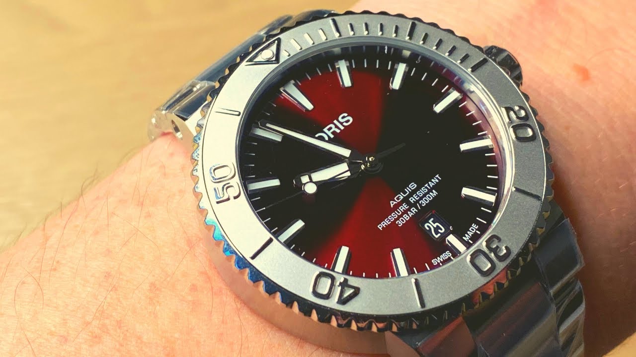 A Very Nice Red Dial | Oris Aquis Date 'Cherry' Diver