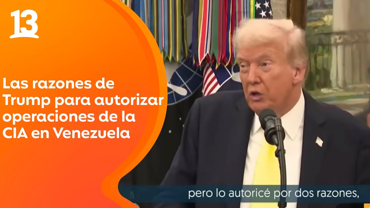 Trump confirmó que autorizó a la CIA para realizar operaciones encubiertas en Venezuela | Tu Día