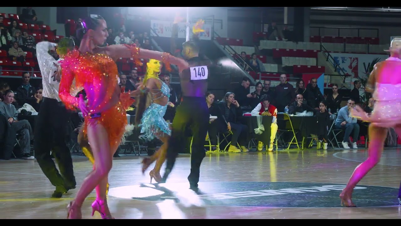 [EST] Konstantin Gorodilov - Polina Figurenko | PASO DOBLE | WDSF Adult Latin | Lyon French Open2025